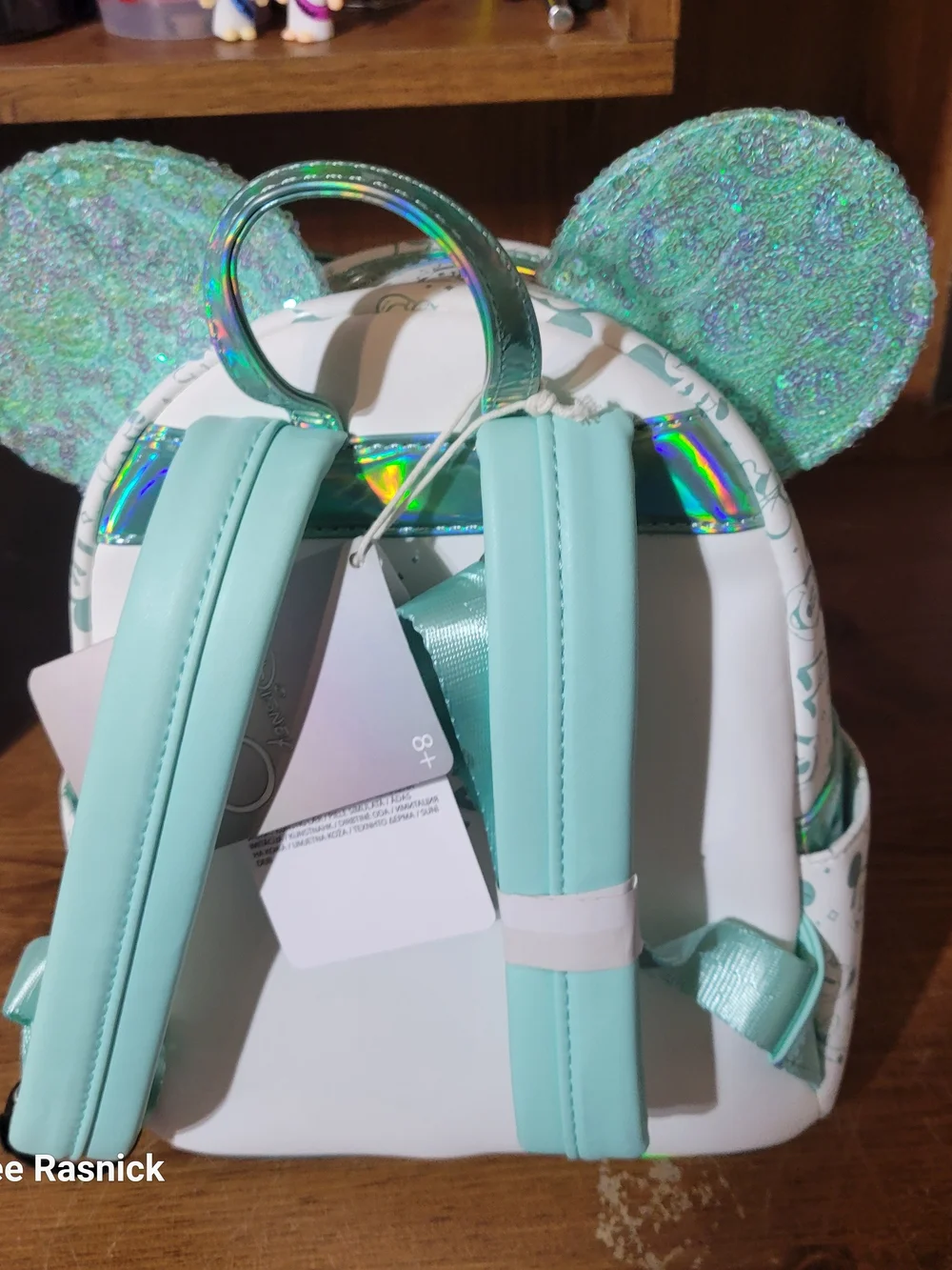 Price Is Firm.Loungefly Hallmark Exclusive Disney 100 Sequin Mini Backpack. Nwt